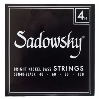 Sadowsky Black Label SBN40-1 40-100 黑標 鎳弦 貝斯弦