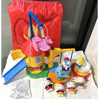 [麥當勞收藏] Hello Kitty 全套公仔玩具 (遊樂園系列)