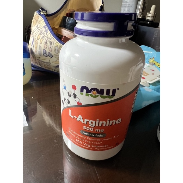 已開封 Now Foods 精胺酸 L-arginine（剩200顆左右）