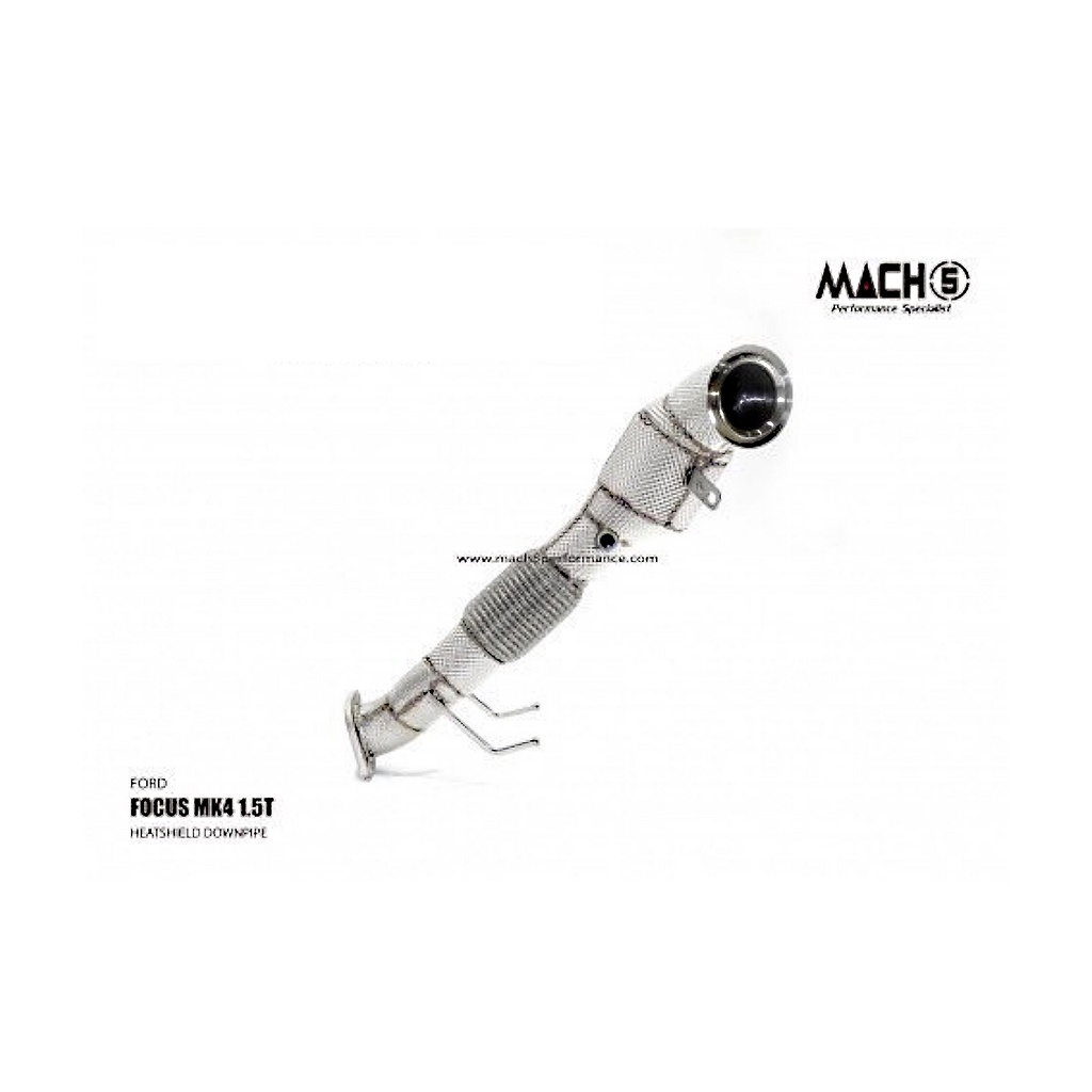 小傑-新 FOCUS MK4 ST-LINE 1.5 Mach5 當派 高流量 200鉬 直通 Downpipe