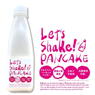 ✨現貨/開發票✨ 日本製 Let’s Shake PANCAKE 搖搖鬆餅粉 小麥 鬆餅粉 點心 早餐 露營