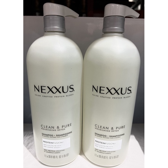 ✅現貨🔴COSTCO👉NEXXUS 白色深層純淨洗髮精/潤髮乳 1公升 #137489#