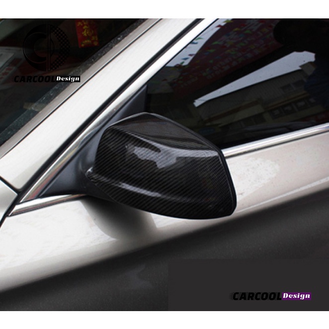 【台灣現貨】BMW寶馬5系F10前期2010-2013年5系 升級高品質碳纖維替換式後視鏡殼後視鏡罩