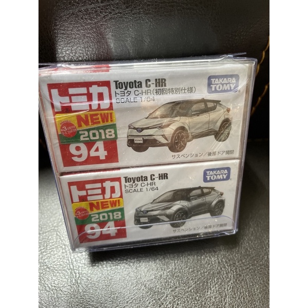 TOMICA 多美 94 Toyota c-hr 新車貼 初回+一般