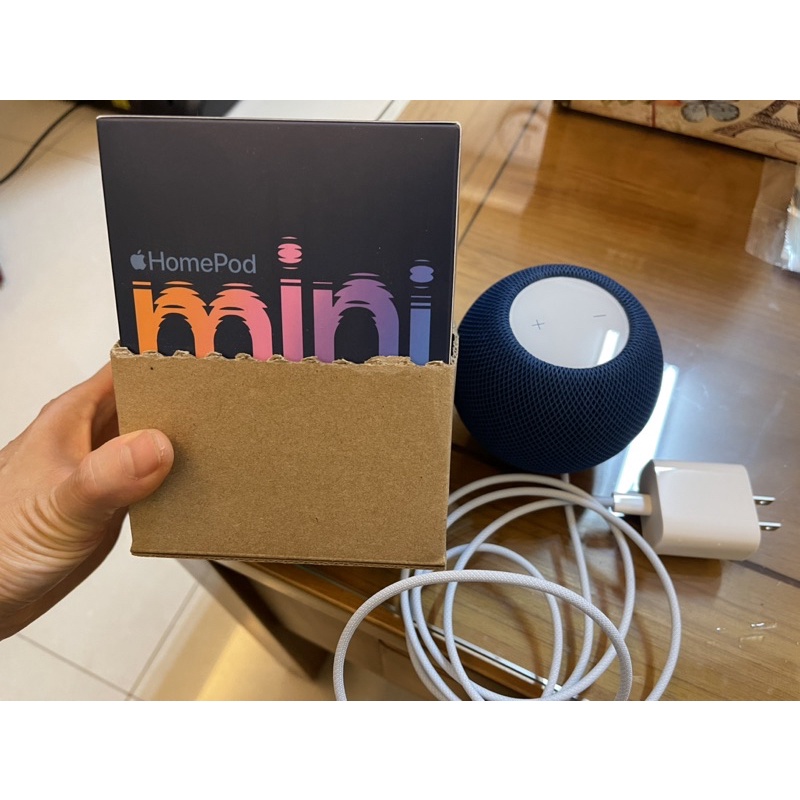 HomePod mini藍色近全新購於官網