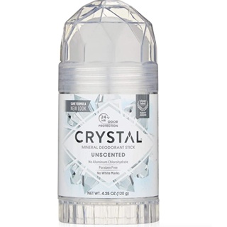 美國 Crystal Body Deodorant 礦物 無味 消臭石 除臭石 120克