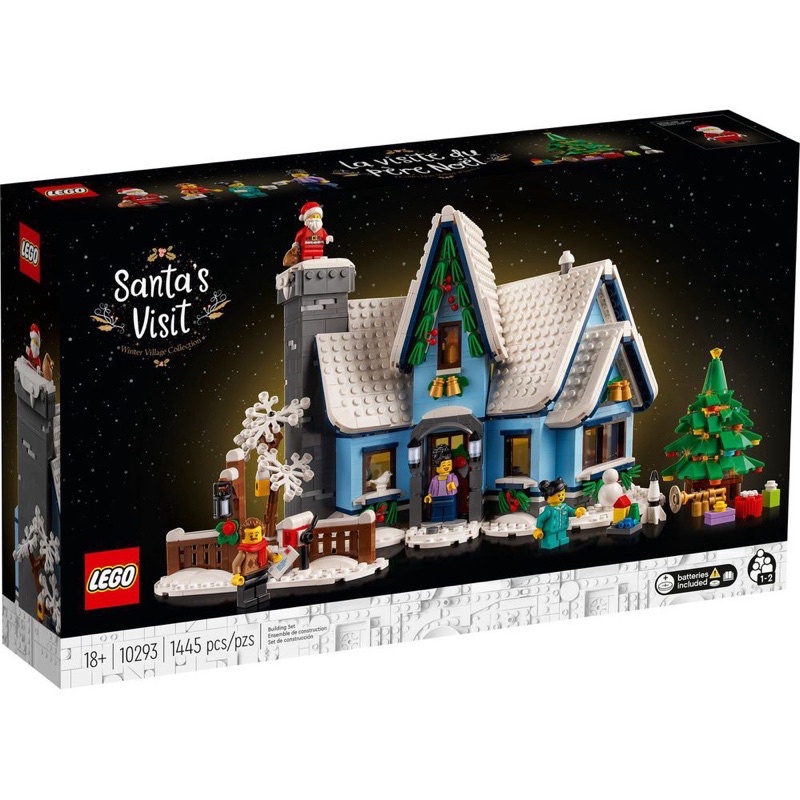 【樂高丸】樂高 LEGO 10293 聖誕老人來訪 耶誕 老公公 Santa’s Visit｜冬季系列｜聖誕節