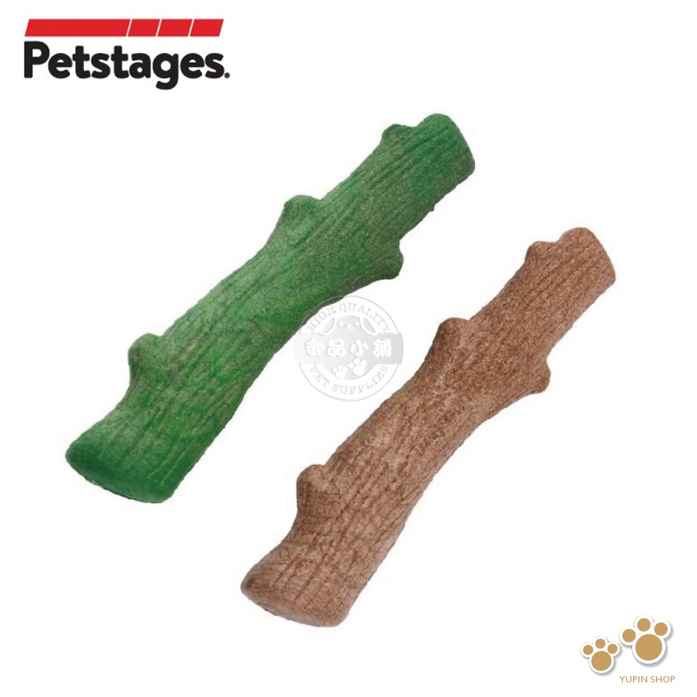 美國 Petstages 69901清新史迪克2件組(L/大型犬) 磨牙 潔齒 啃咬 狗玩具 狗狗潔牙玩具 狗玩具