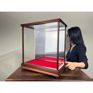 【通天寶】臺灣製 玻璃實木框【藝品展示框】 展示臺 展示架 展示櫃 玻璃框 玻璃展示框 藝品玻璃框