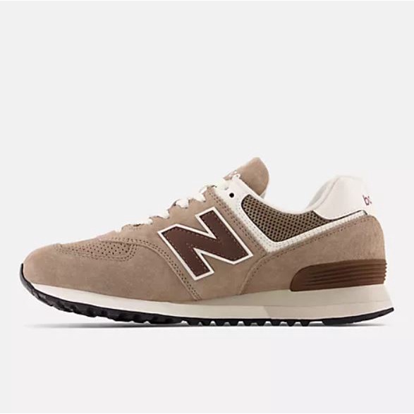 New Balance 574 男女款(參考男款尺寸) 泰奶色 復古運動鞋 U574KL2【KAORACER】