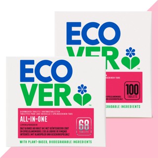 現貨💎比利時 Ecover 居家清潔 多合一洗碗錠(洗碗機專用) 68/ 100st 洗碗 洗碗機 洗滌 碗盤 附發票