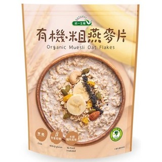 統一生機 有機粗燕麥片400g/包