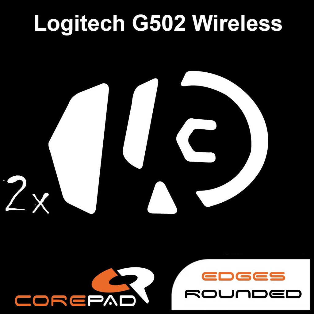 Corepad 羅技 G502 Wireless 專用鼠貼 PRO 硬派精璽