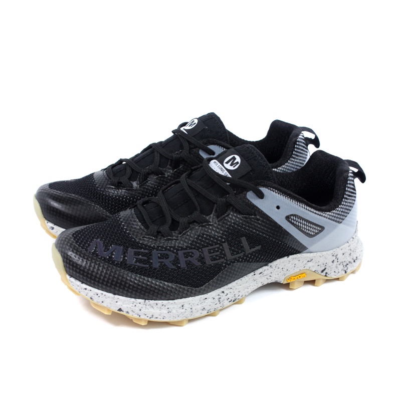 MERRELL 慢跑鞋 健行鞋 黑/灰藍 黃金大底 男鞋 ML067015 no185