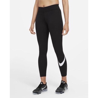 【NIKE 耐吉】Sportswear Essential 女款運動緊身褲 黑色 CZ8531-010 尺寸:S~L