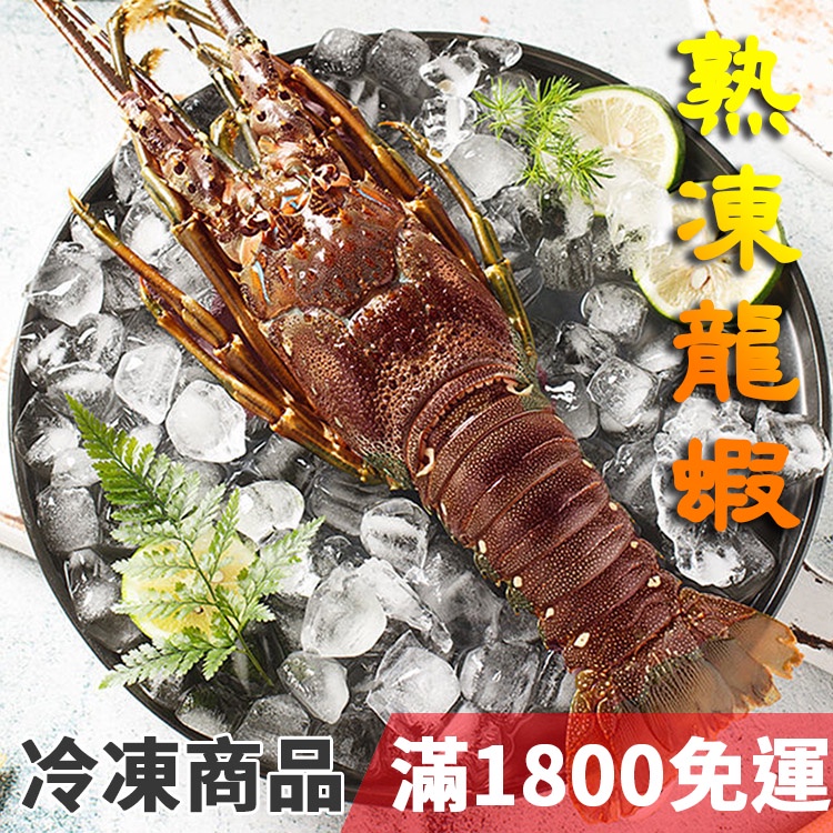 饕客食堂 冷凍 巴西熟龍蝦 300-350g/尾 海鮮 水產 生鮮食品