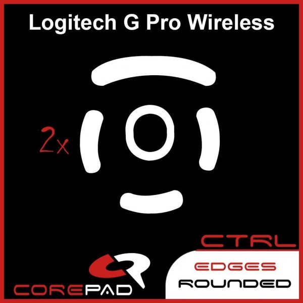 Corepad 羅技 G PRO Wireless專用鼠貼 CTRL / AIR / PRO 硬派精璽 鼠腳 LOGIT