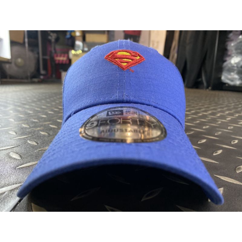 黑人王 New Era 940 9FORTY  Superman棒球帽鴨舌帽940帽款 藍超人漫威電影