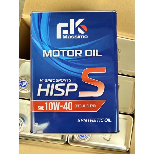 FK Massimo FK 10w40 FK motor oil FK HISP S 10w-40 富士機油 FK機油