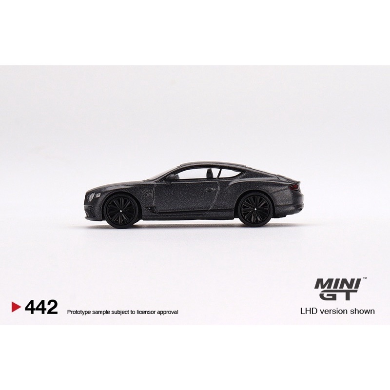 Mini GT 1/64 #442 Bentley Continental GT Speed Anthracite
