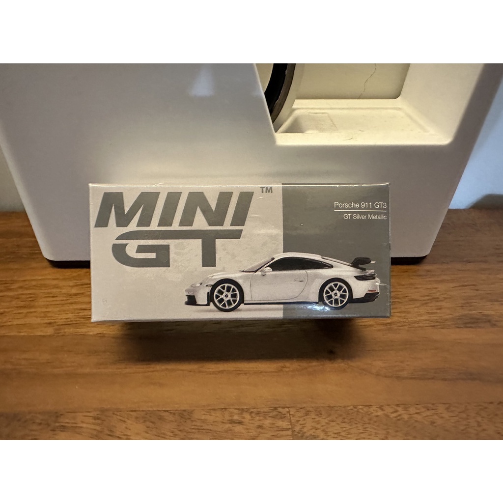 (肥宅) MINI GT #390 Porsche 911 (992) GT3 GT Silver 保時捷 全新商品