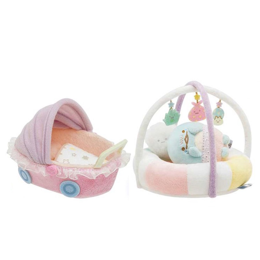 💥現貨在台💥日本 正版 角落生物 寶寶系列 沙包娃娃 嬰兒 搖床 搖籃 嬰兒車 配件 傢俱 家具 場景 組合 角落小夥伴