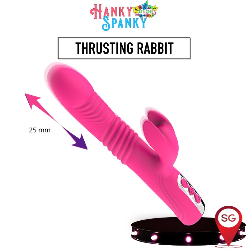 Dual Hyper Bunny Vibrator Women Vibrating Sex Toys