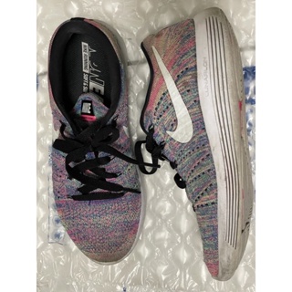 NIKE LUNAREPIC LOW FLYKNIT 彩虹 編織 飛線 慢跑鞋 跑鞋 24cm