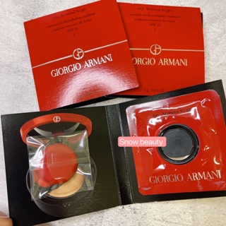 Giorgio armani 亞曼尼 GA🔥現貨🔥紅氣墊 完美絲絨持久氣墊粉餅 體驗裝/迷你紅氣墊