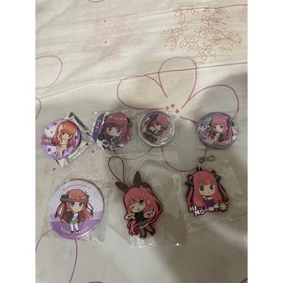 五等分的花嫁/五等分的新娘 中野二乃 徽章/小吊飾