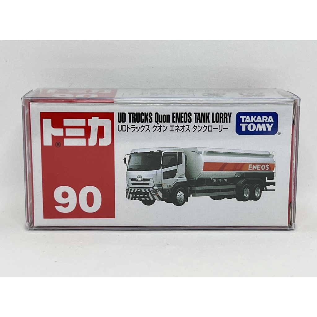 ～阿元～ Tomica NO.90 UD Trucks Quon Eneos Tank Lorry 多美 贈收納膠盒