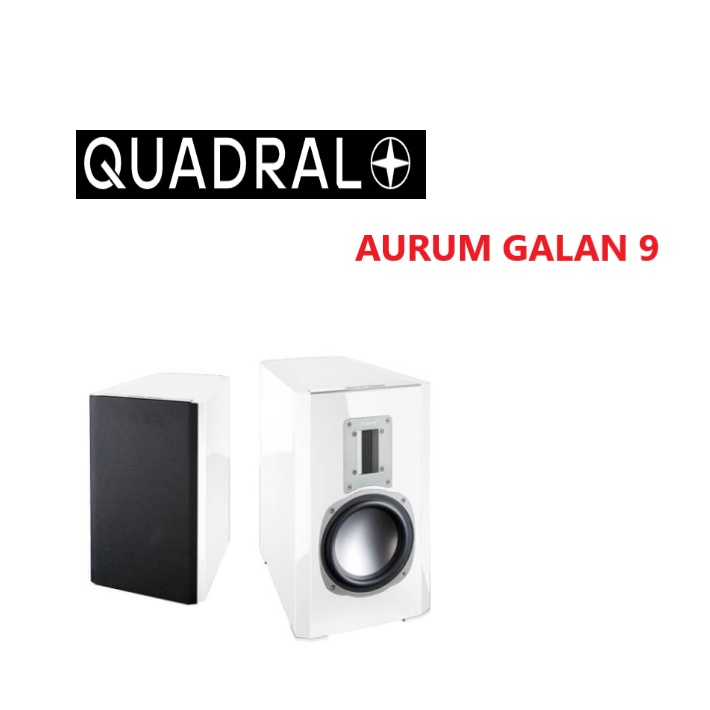 QUADRAL AURUM GALAN 9 全新白色 書架喇叭 代購中