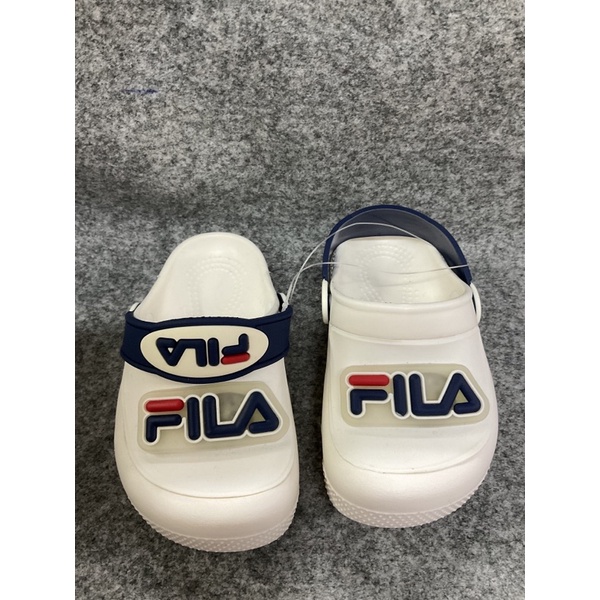 麻糬鞋屋👟-FILA 寶寶無燈洞洞鞋（福利品）特價190元