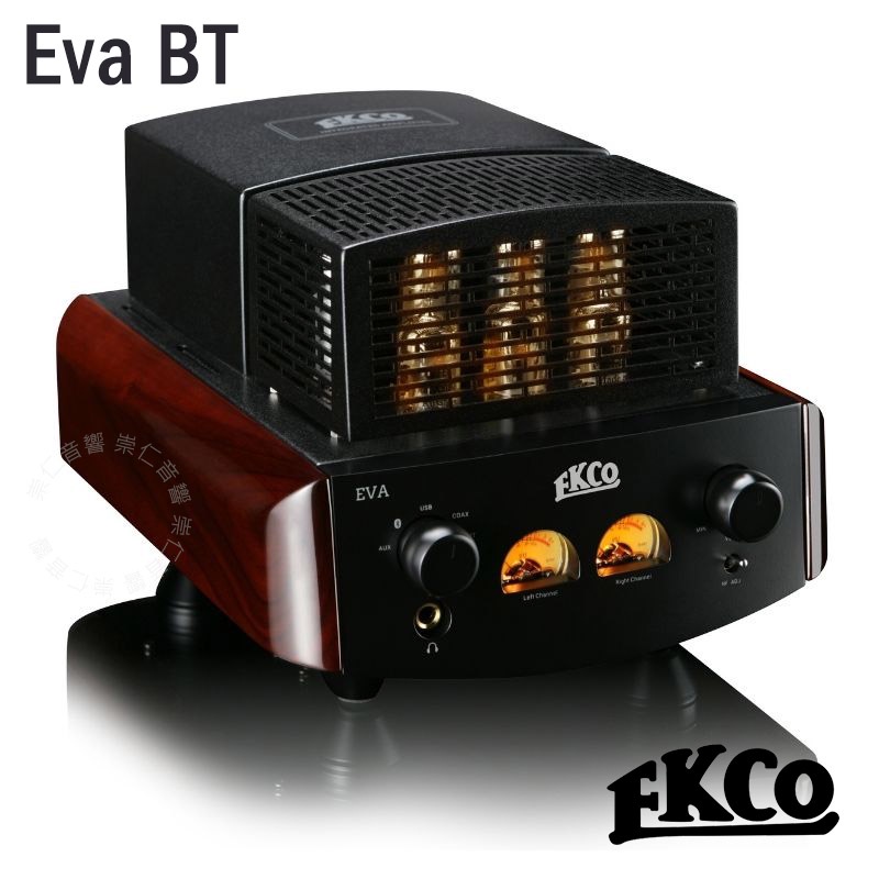 台中『 崇仁音響影音設計名店』EKCO EVA BT - USB、Bluetooth 真空管擴大機