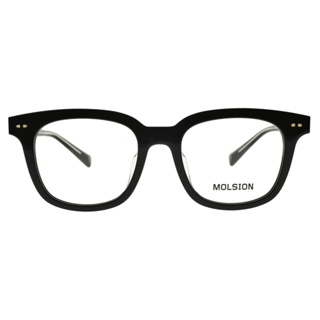 MOLSION 陌森 光學眼鏡 MJ3050 B10 紳士方框 眼鏡框 - 金橘眼鏡