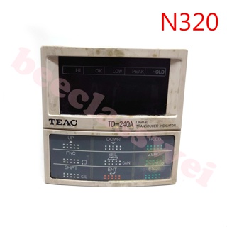 可開統編 TD-240A TEAC DIGITAL TRANSDUCER INDICATOR 數位傳感器指示器 N320