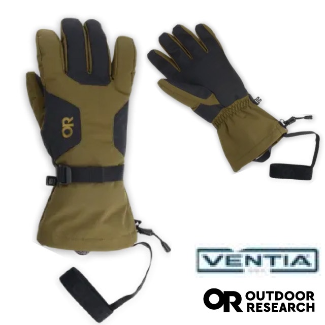 【Outdoor Research】男款 Adrenaline Gloves防風防水透氣保暖手套_卡其_OR283282
