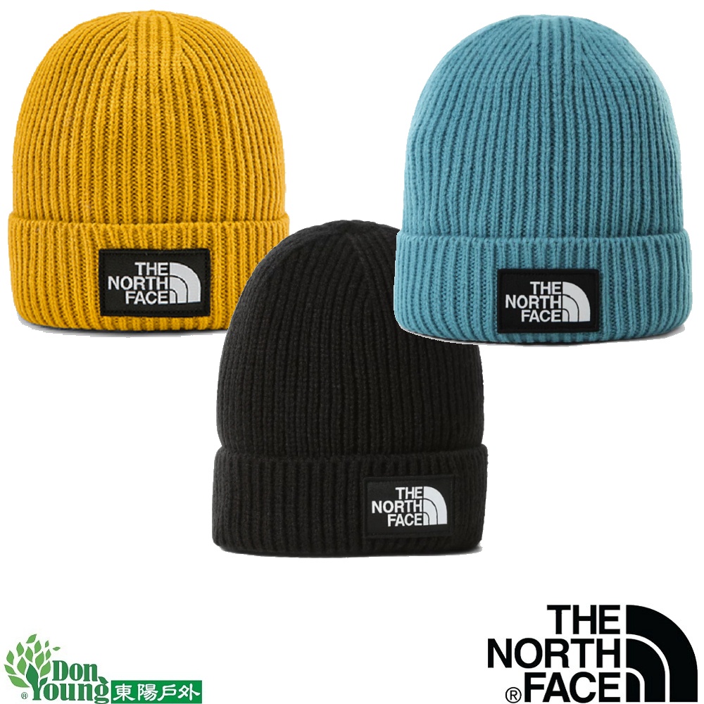 【THE NORTH FACE】北面男女款針織保暖毛帽 3FJX