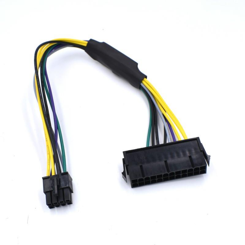 【現貨】ATX24 針轉 8 針 ATX 電源適配器電纜,適用於 DELL Optiplex 3020 3620 702