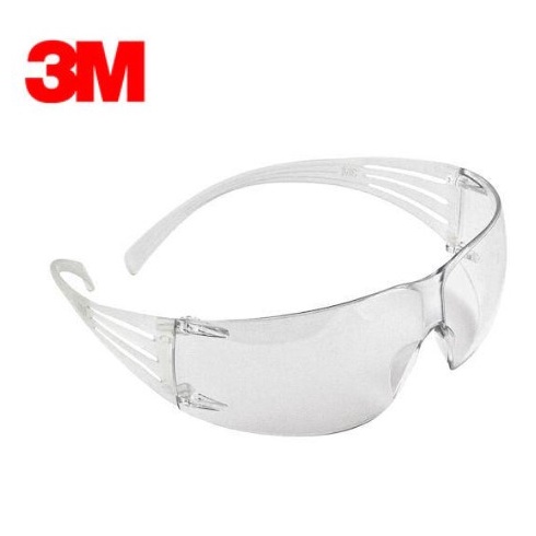 3M SF201AF輕量安全眼鏡(透明片/極輕系列) PC材質 防衝擊 防噴濺 安全眼鏡 護目鏡