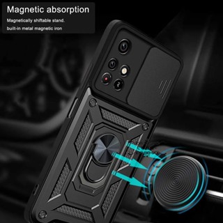 物理推窗鏡頭保護 redmi 紅米 note 11 10 10s pro手機殼11s指環支架9t全包軍事防摔保護手機殼