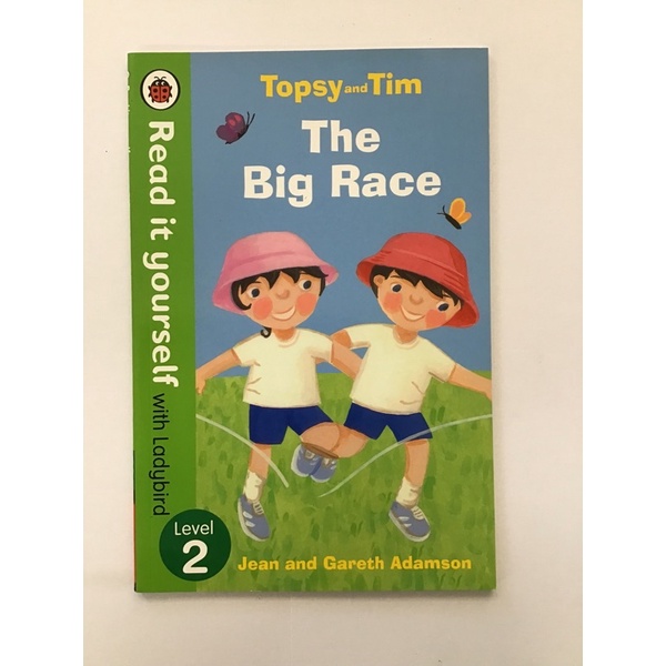 （幾乎全新）Read it yourself Level 2:Topsy and Tim -The big race
