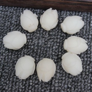 【艾朵拉水晶】【請先聊聊確認有無現貨】 天然菩提根精雕玉蘭花菩提根百合玉蘭花吊墜配件配飾飾品