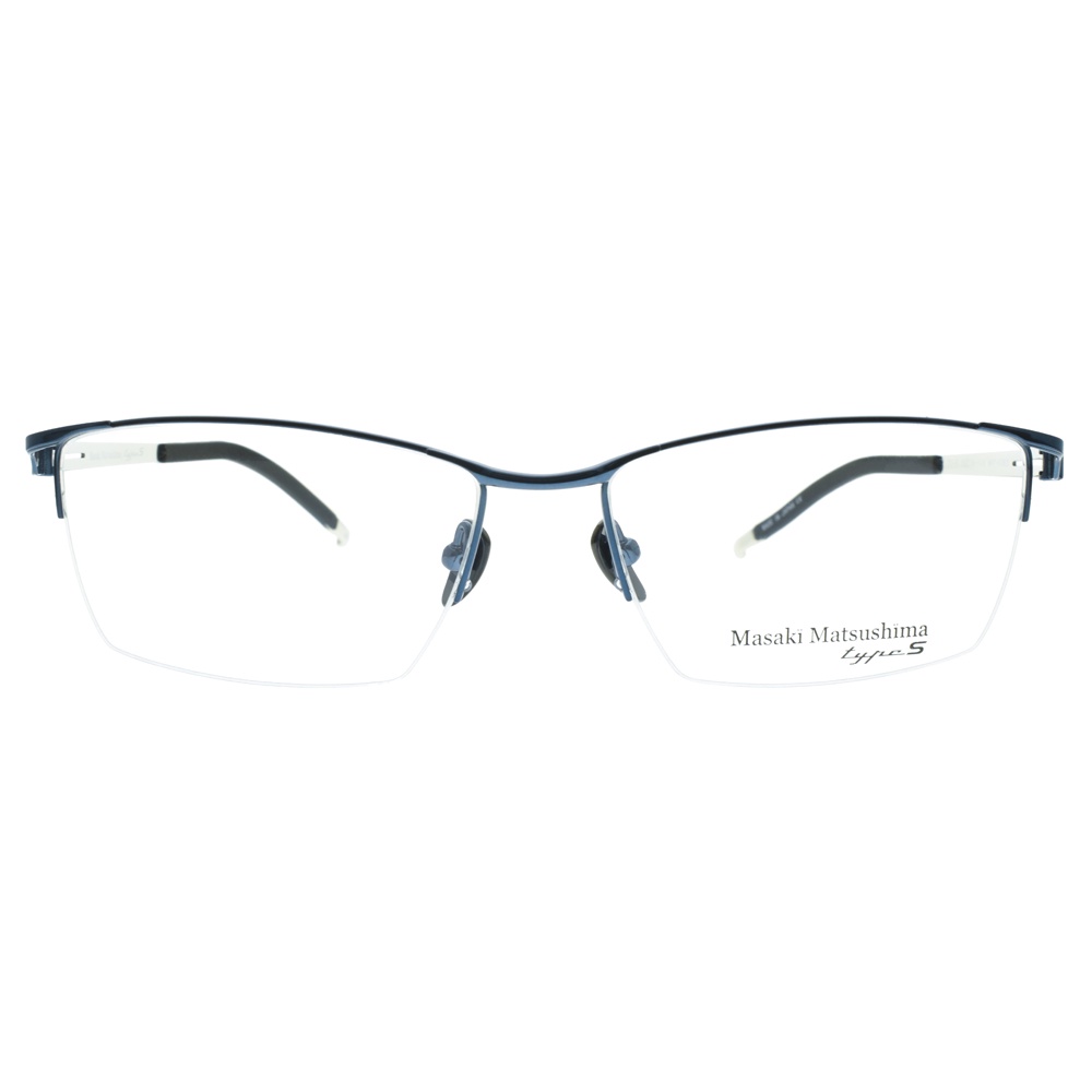 Masaki Matsushima 鈦光學 MFT5063 C2 眉款半框 TYPE S系列 眼鏡框 - 金橘眼鏡