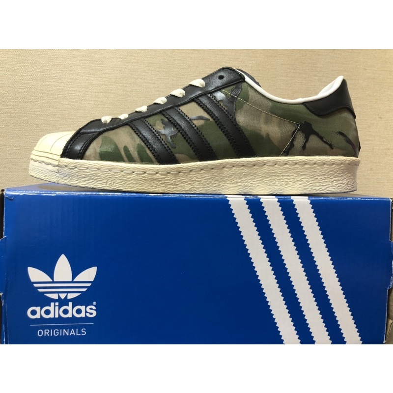 【Respect 二手美品 】ADIDAS SUPERSTAR CLOT 三方聯名 倉石一樹 陳冠希 呼吸