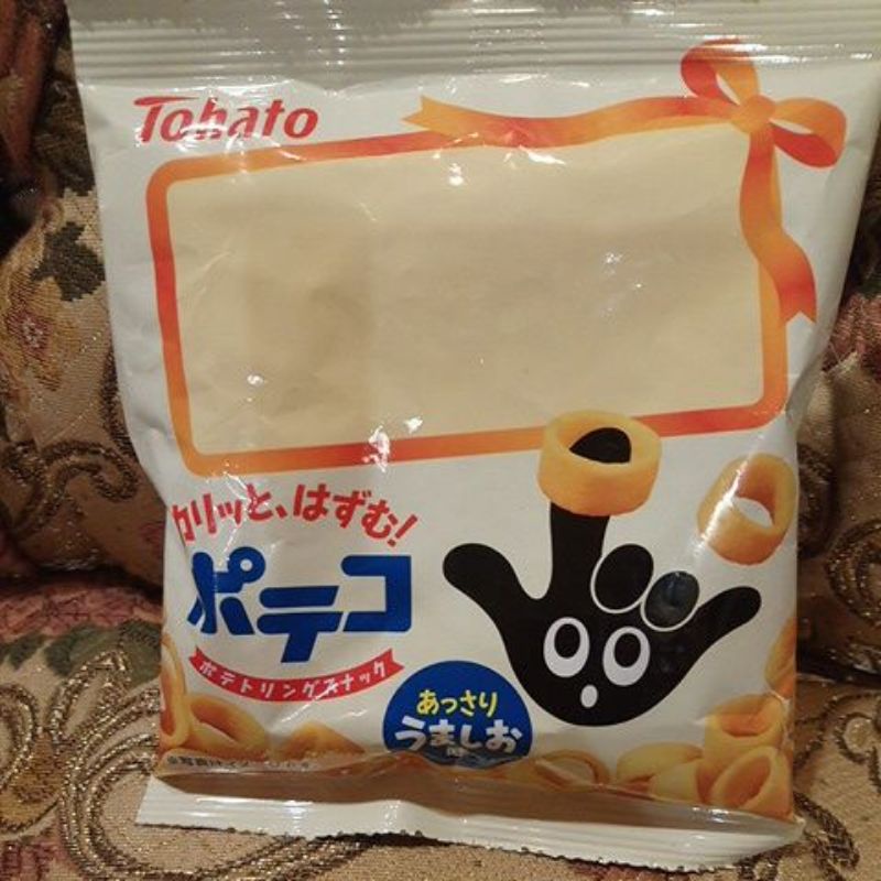 日本 東鳩 Tohato 鳩屋 洋芋圈 手指洋芋圈 手指圈圈餅 22g 原味 即期