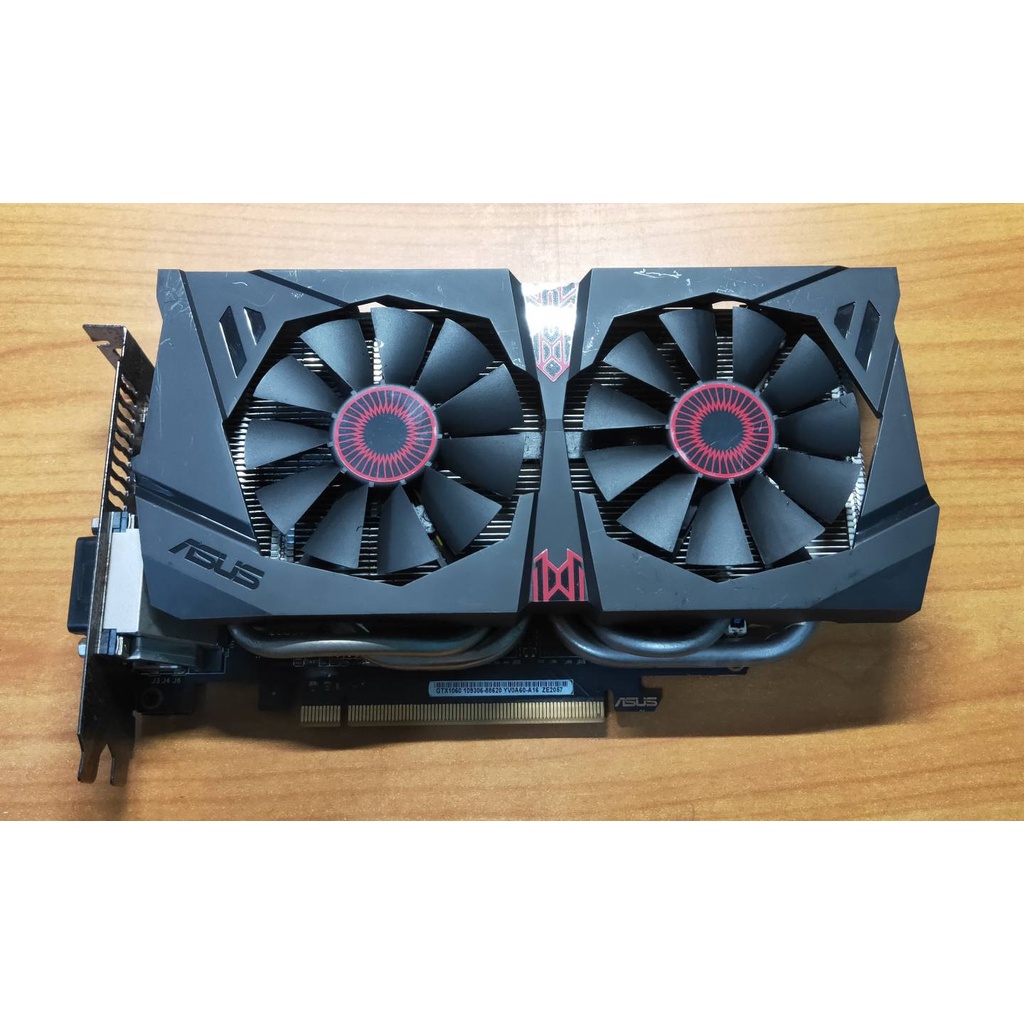 華碩 ASUS GTX1060-O6G 顯示卡 故障花屏