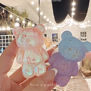 Twinko💗[PH285]渲染金箔小熊軟糖.雲朵手機支架/伸縮氣囊支架/追劇神器/粉彩6款/磁吸支架