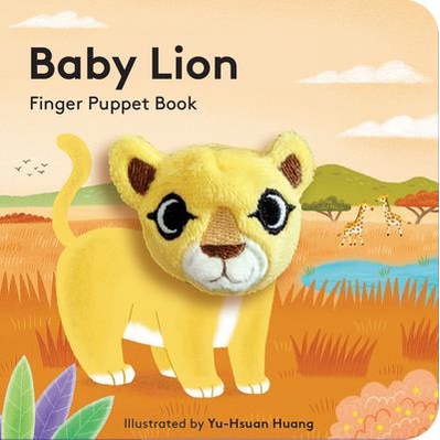 Baby Lion: Finger Puppet Book(硬頁書)/Yu-Hsuan Huang【禮筑外文書店】