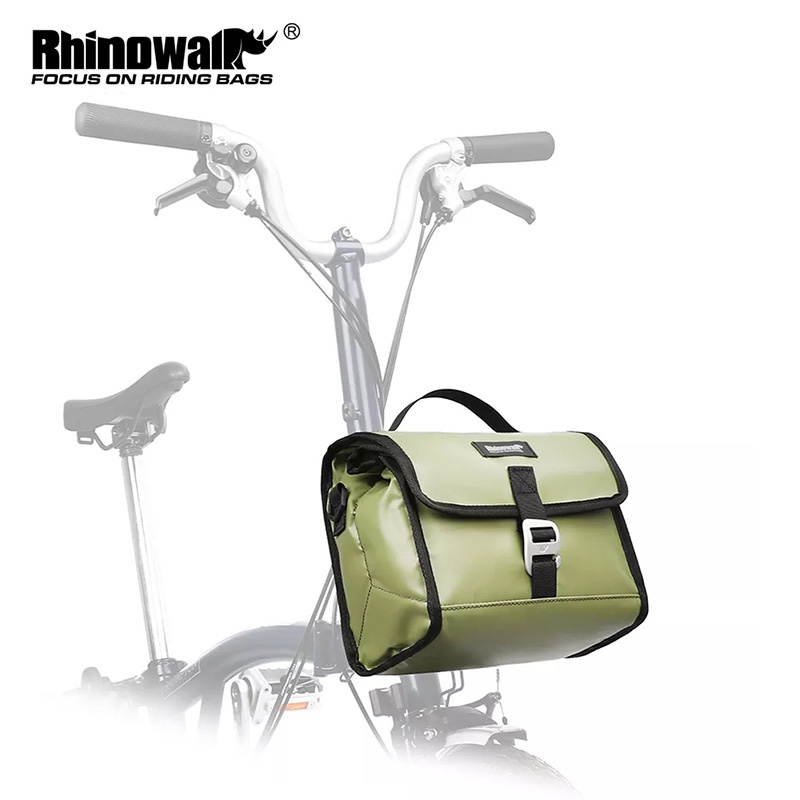 Rhinowalk 自行車車頭包前籃豬鼻包菜籃袋前架包提包 7L 用於 小布Brompton